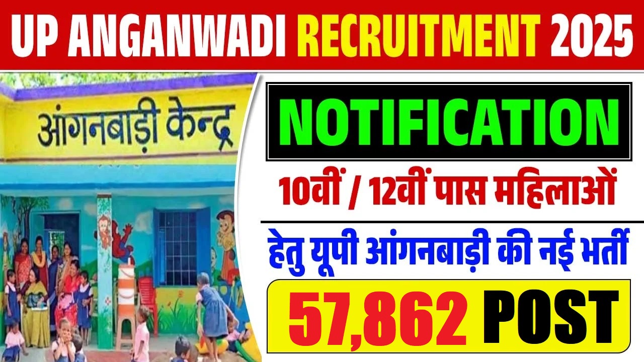 UP Anganwadi Bharti Recruitment 2025